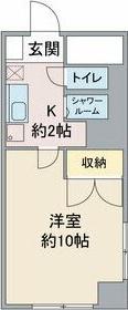 麦島建設本社ビル(1K/8階)の間取り写真