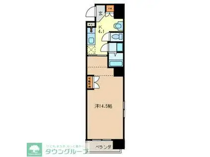 VOLANTE並木 913871(1K/7階)の間取り写真