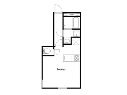 三軒茶屋PJ(ワンルーム/1階)の間取り写真