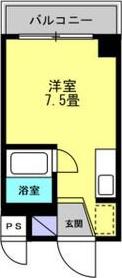 リアライズ新今里I(ワンルーム/5階)の間取り写真