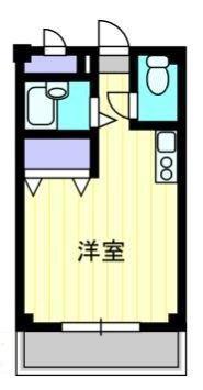 LA・FLEUR II(1K/2階)の間取り写真