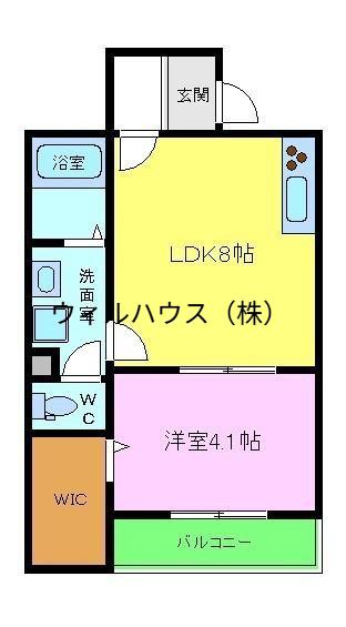 ALEGRIA金岡(1LDK/3階)の間取り写真