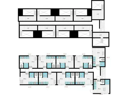 TM北千住(ワンルーム/2階)の間取り写真