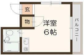 FS関目マンション(ワンルーム/3階)の間取り写真