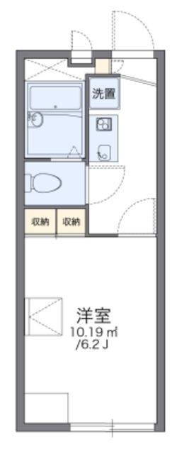 レオパレス三郷II(1K/2階)の間取り写真