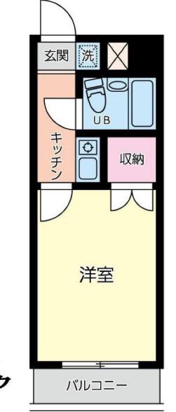東日本橋フラワーハイホーム(1K/3階)の間取り写真