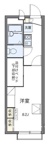 レオパレスステラート大洲(1K/1階)の間取り写真
