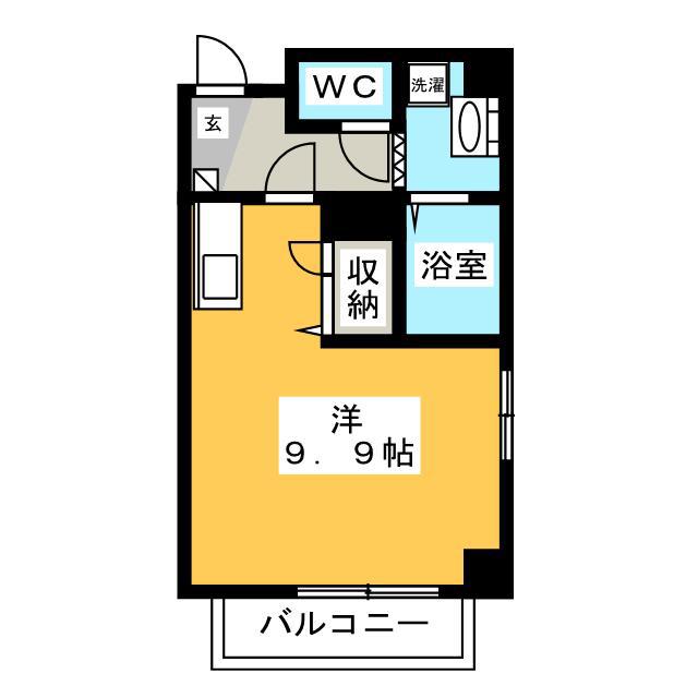 アビターレ平町(ワンルーム/6階)の間取り写真