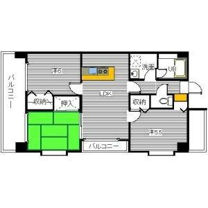 YGM新橋21(3LDK/3階)の間取り写真