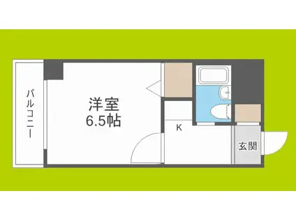 デイズハイツ八幡屋(1K/7階)の間取り写真