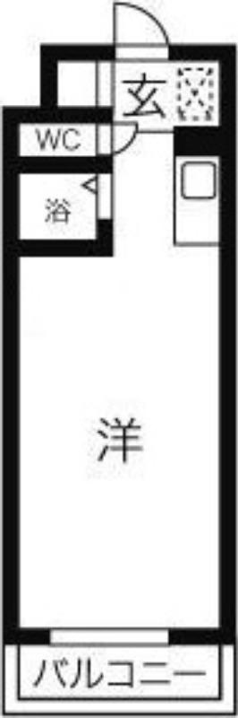 サンパレスN18(ワンルーム/4階)の間取り写真