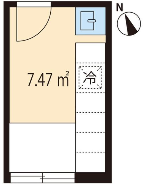 MARUI TOCLUS吉祥寺(ワンルーム/3階)の間取り写真