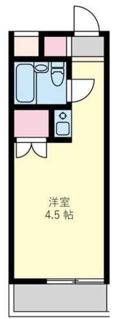 エトワール星が丘(ワンルーム/3階)の間取り写真