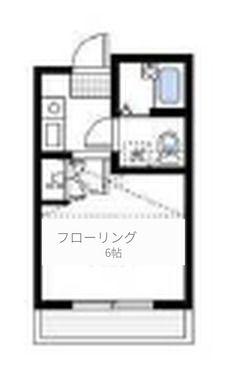 ソフィア戸塚(1K/1階)の間取り写真