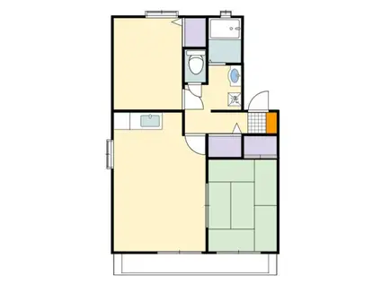 サニーコート21(2LDK/1階)の間取り写真