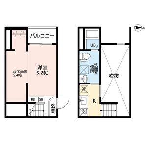 ルミエール十一番町ルミエールジュウイチバンチ(ワンルーム/1階)の間取り写真
