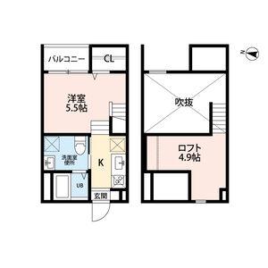 マーリエ名古屋南 (1K/1階)の間取り写真