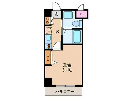 KDXレジデンス小豆沢(1K/5階)の間取り写真