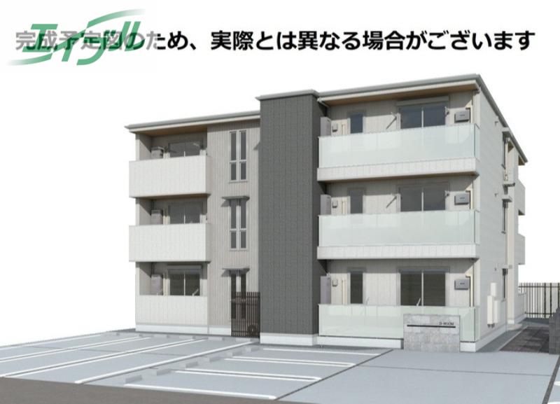 JR山陽本線 北長瀬駅 徒歩13分 新築(2LDK/3階)