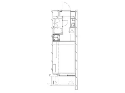 DANTE上池袋(ワンルーム/4階)の間取り写真