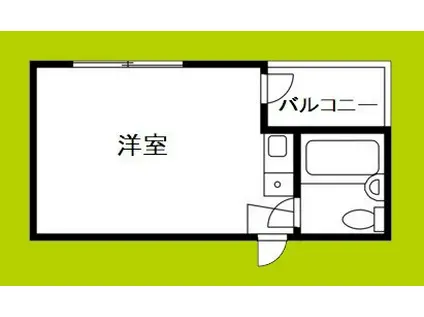 エミネント我孫子(ワンルーム/1階)の間取り写真