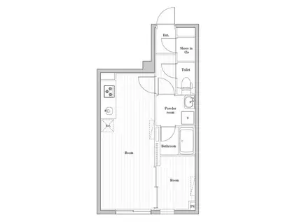 EDIT文京千石II EDIT文京千石II(1LDK/3階)の間取り写真