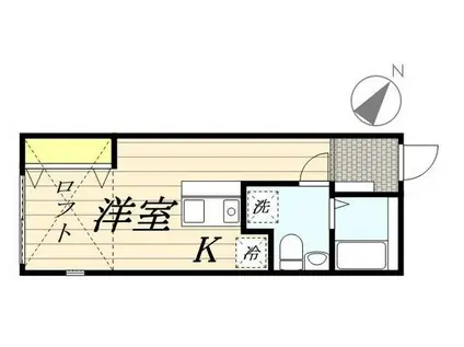 PRECIOUS EARTH(ワンルーム/1階)の間取り写真