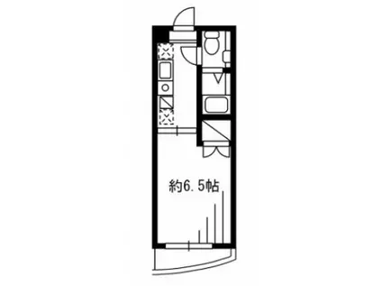 FSC新宿マンション(1K/1階)の間取り写真