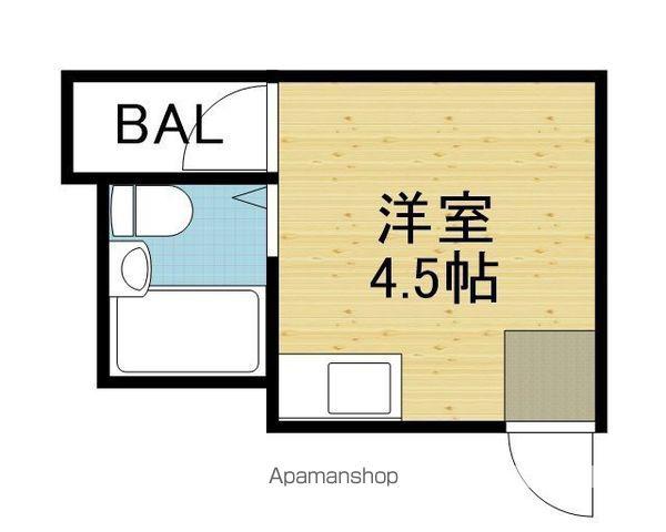 セラヴィ平野上町(ワンルーム/2階)の間取り写真