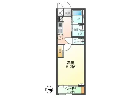 小田原市扇町アパート工事(1K/1階)の間取り写真