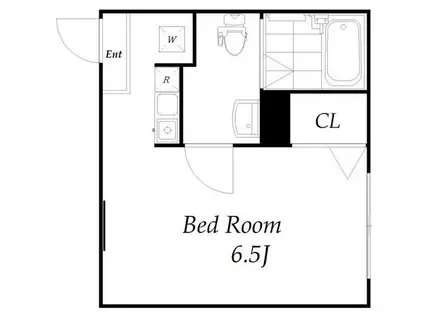 MAHARO RESIDENCE 東四つ木II(ワンルーム/1階)の間取り写真