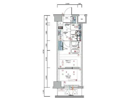 SYFORME ITABASHI(2K/1階)の間取り写真