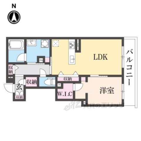 グラン アミューズ(1LDK/2階)の間取り写真