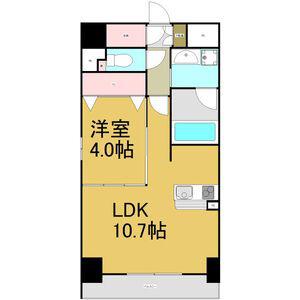 S-FORT熱田六番(1LDK/5階)の間取り写真