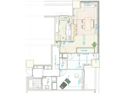 ウェリスシティ大森タワー(2LDK/7階)の間取り写真