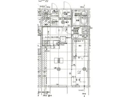 YSメディカ郡山(1LDK/1階)の間取り写真