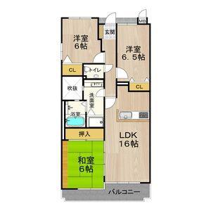 DO 鶴見(3LDK/2階)の間取り写真