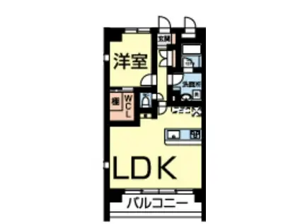 セイラ・ヴィラ・ルーチェ(1LDK/2階)の間取り写真