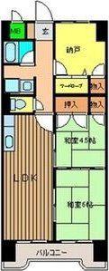 テーアイ二日町ビル(3LDK/2階)の間取り写真