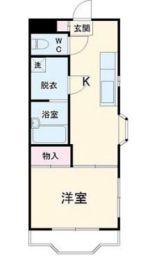 BLD・YC(1DK/3階)の間取り写真