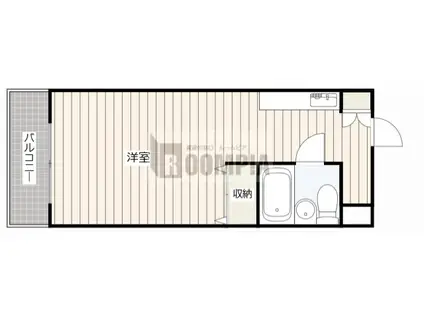 サンライズマンション(ワンルーム/2階)の間取り写真