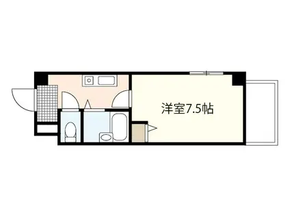 シャルマンタカハシ(1K/3階)の間取り写真