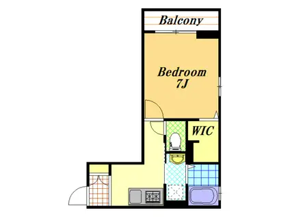 MAISON SERENA(1K/3階)の間取り写真