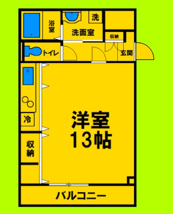 MY ALOUETTE(ワンルーム/4階)の間取り写真