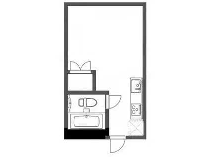 OMレジデンス西岐阜(ワンルーム/1階)の間取り写真