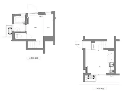 GORAASSO(1K/2階)の間取り写真