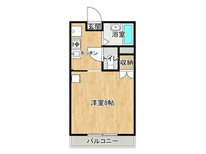 トキワヒルズ(3K/1階)の間取り写真