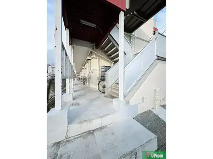 コーポ岡田(1K/2階)の外観写真