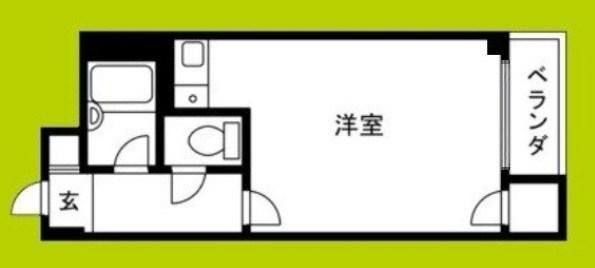サンロイヤル柴島(ワンルーム/5階)の間取り写真