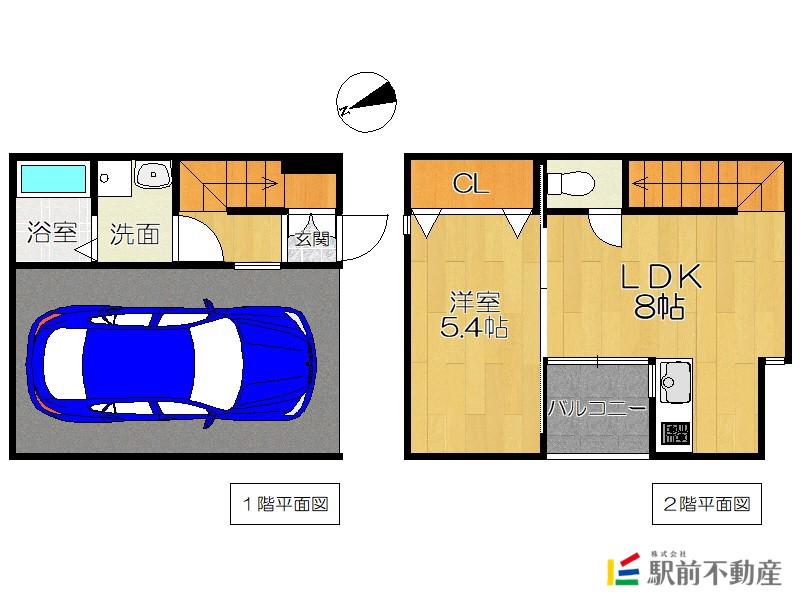 ニドラルーチェ(1LDK/1階)の間取り写真